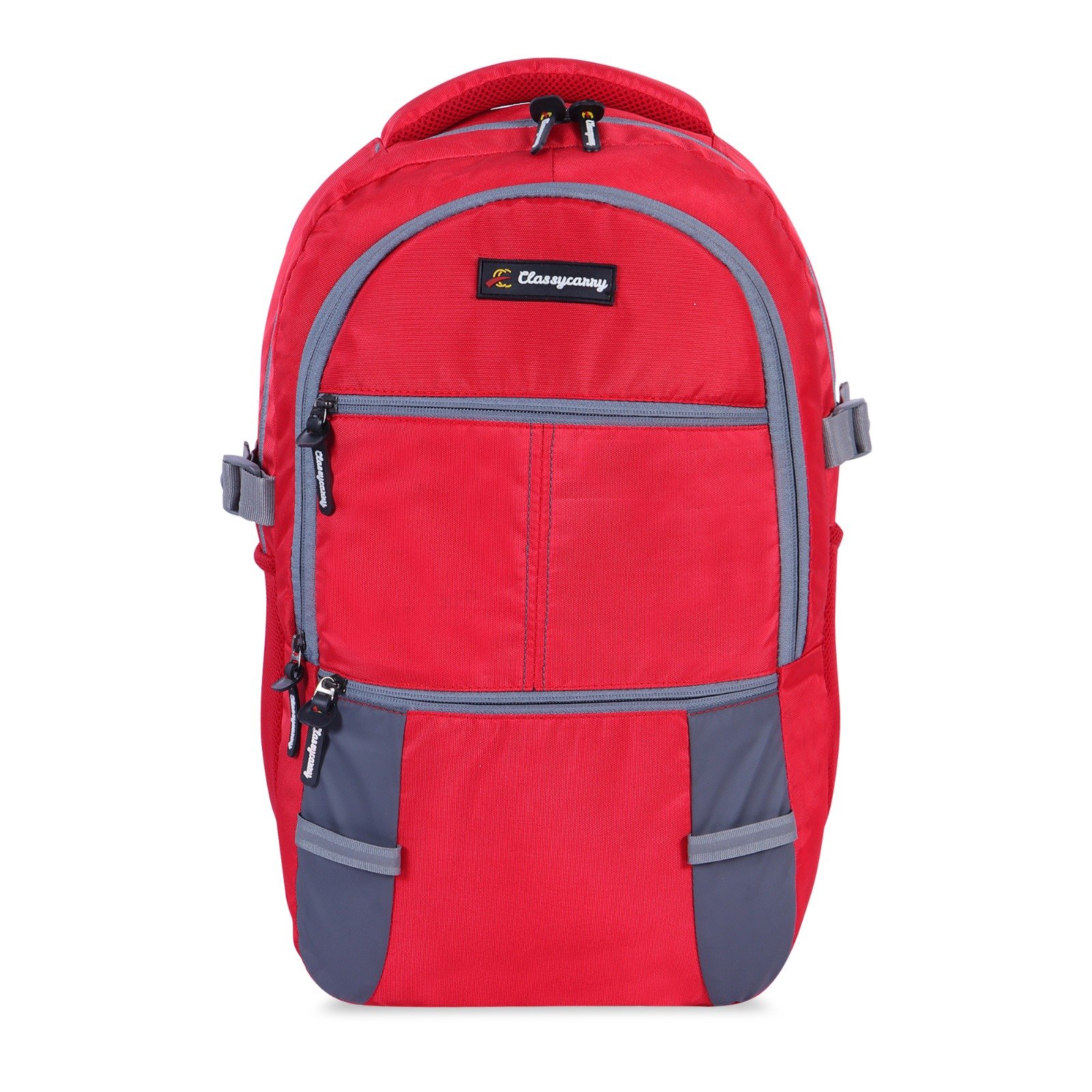 Classycarry Adventure Pro Laptop Backpack – Red & Grey