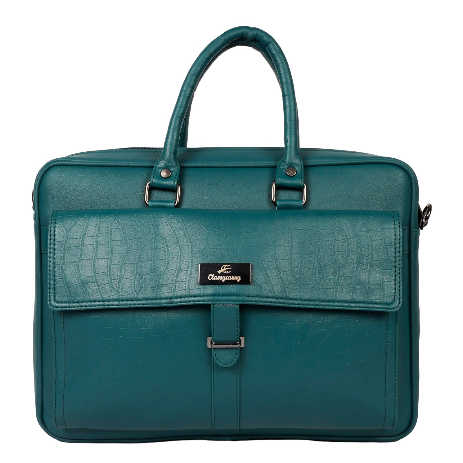 Teal Green Executive Laptop Bag